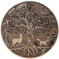 Arbre féerique en bois – décoration murale ou à poser – 30 cm